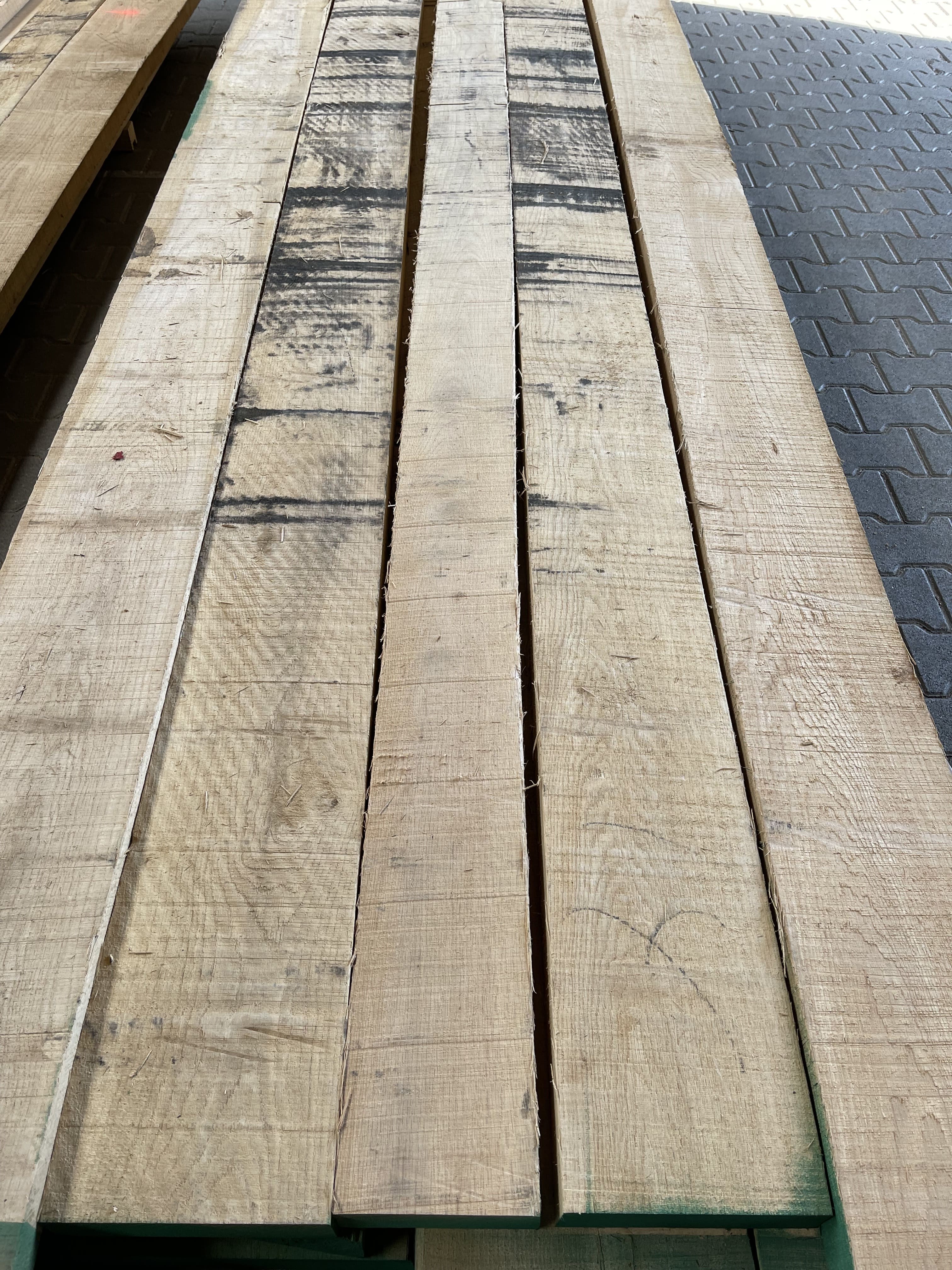 Kantskårede planker i amerikansk eg, sortering FAS - CSS Hardwood